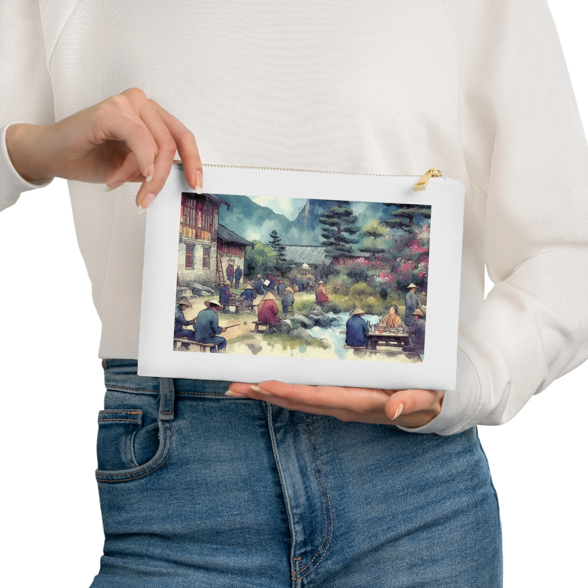 A rural town in the Far East Cosmetic Bag