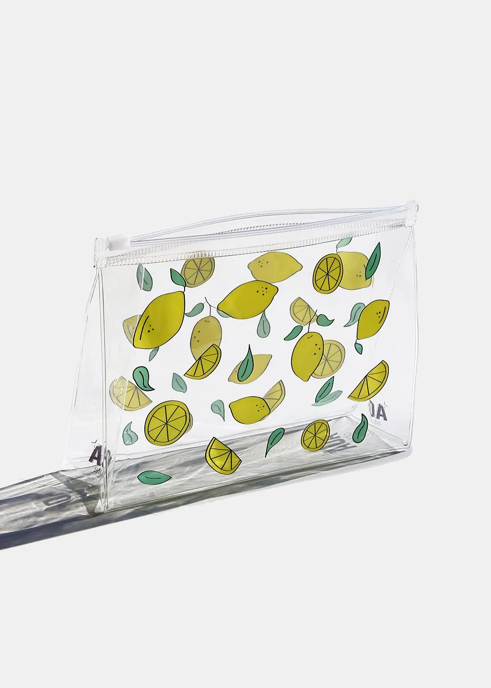 AOA Clear Makeup Pouch - Lemons