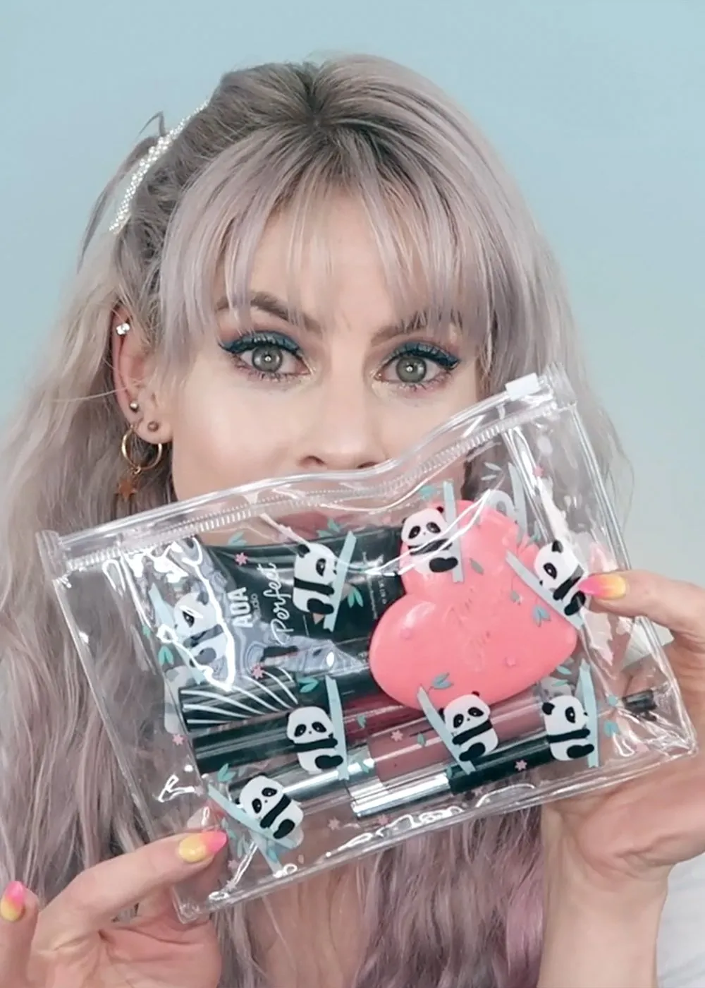 AOA Clear Makeup Pouch - Lemons