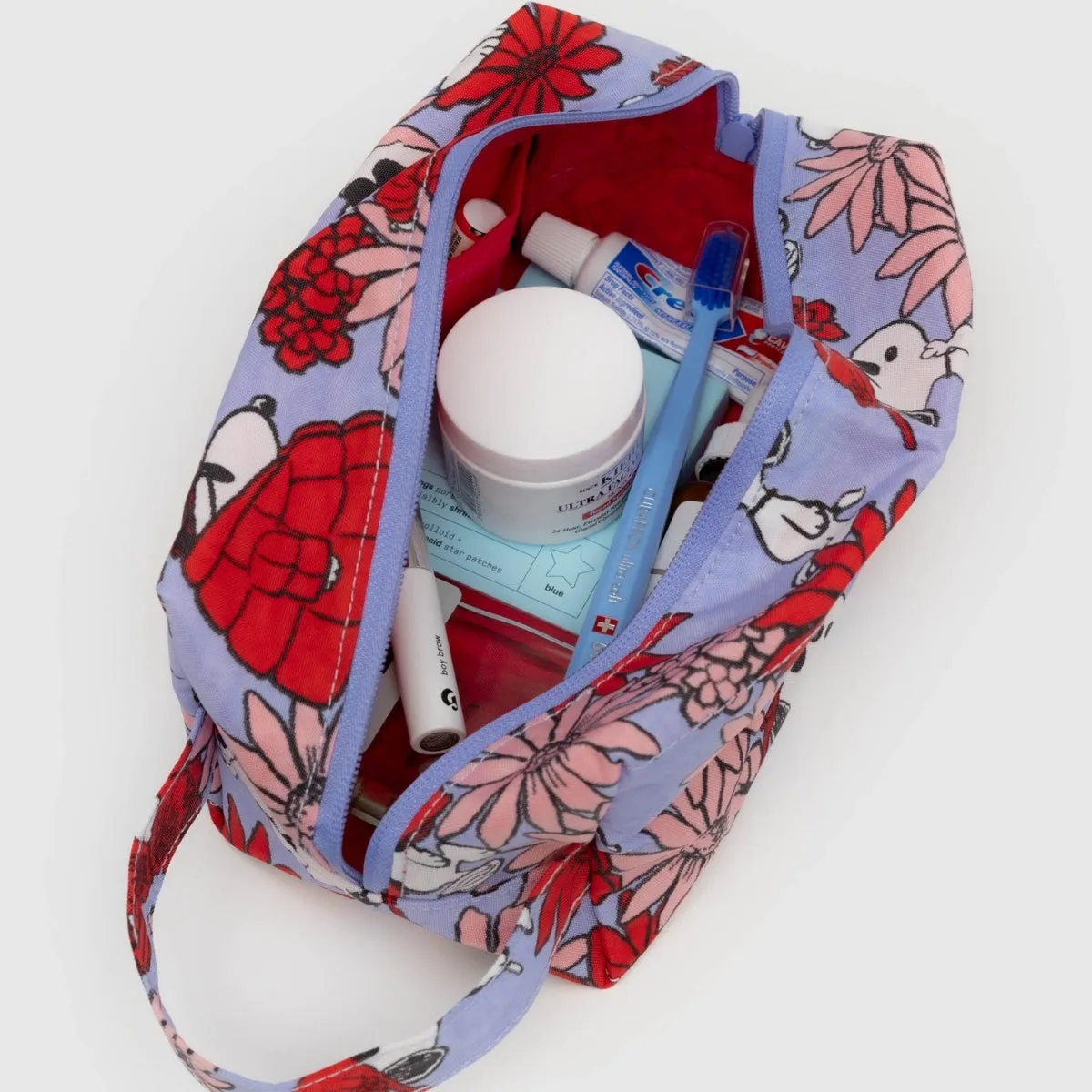 Baggu Dopp Kit in Floral Snoopy