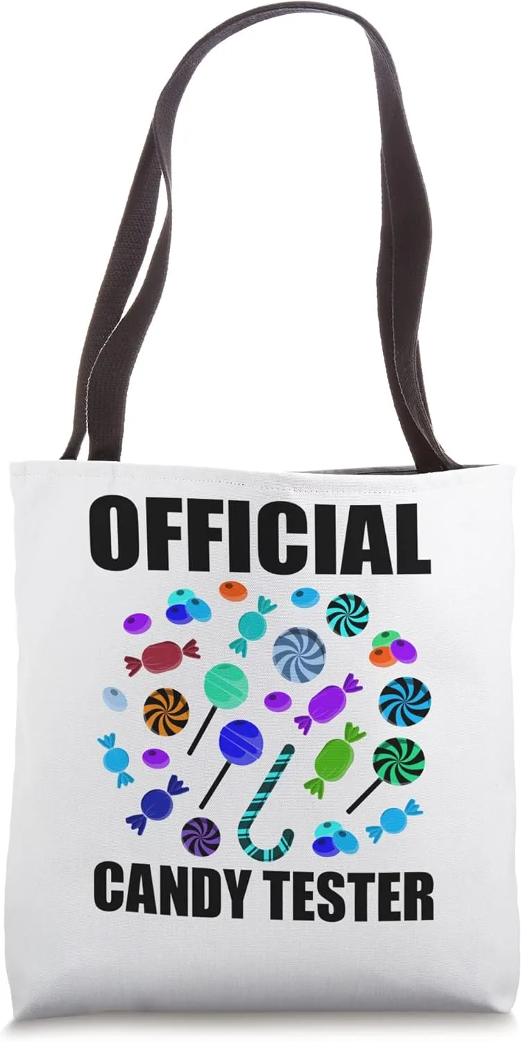 Best Candy Art For Boys Girls Kids Halloween Sweets Lollipop Tote Bag