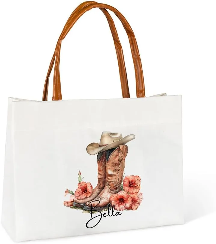 callie Personalized Women Tote Bag for Summer, Travel, Beach, Vacation, Custom Handbag Gifts for Mother's Day, Birthday