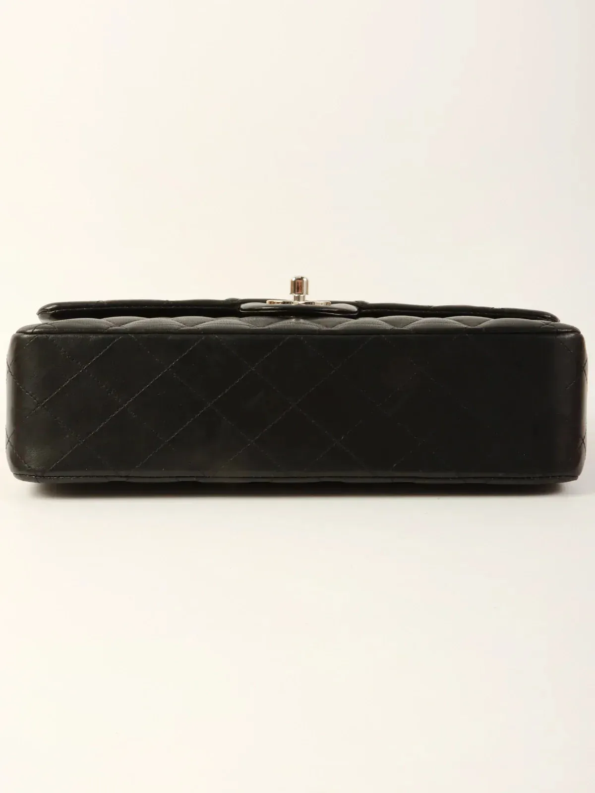CHANEL Around 2006 Made Classic Flap Chain Bag 25Cm Black