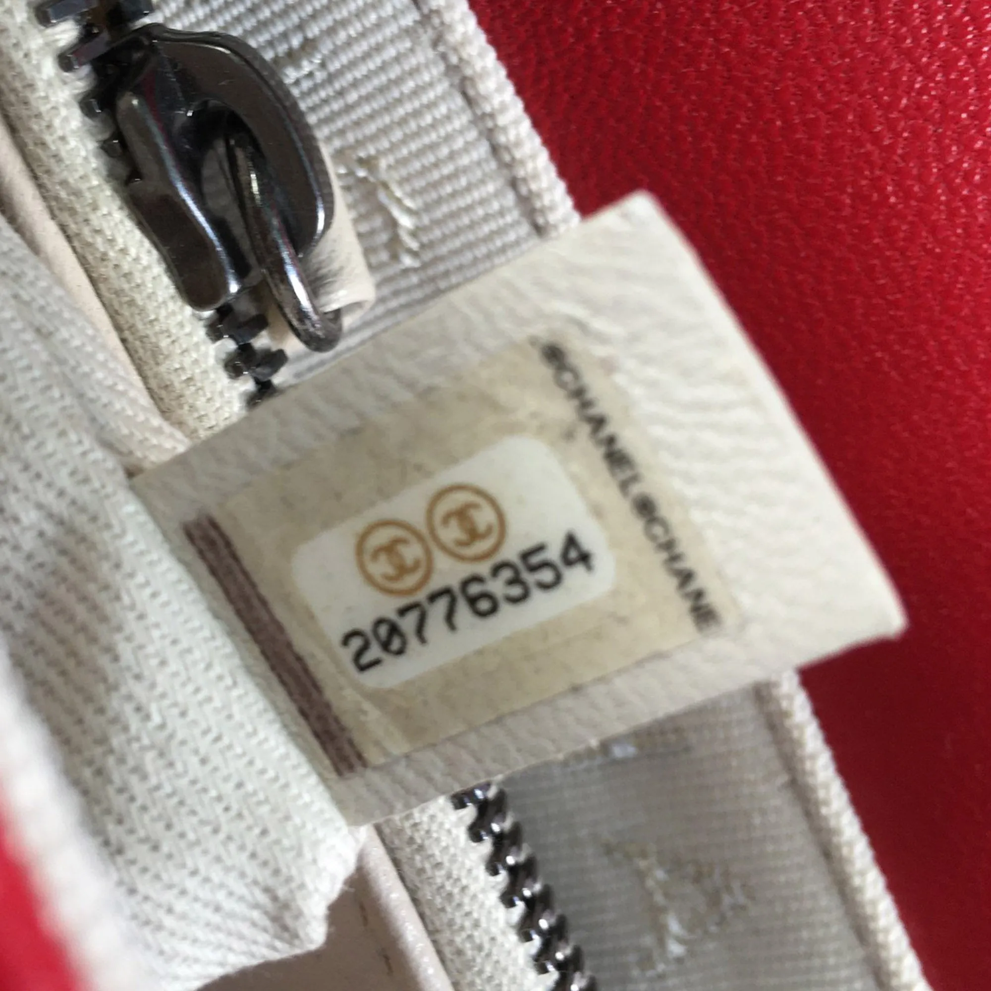 Chanel CC Quilted Lambskin Single Flap Shoulder Bag