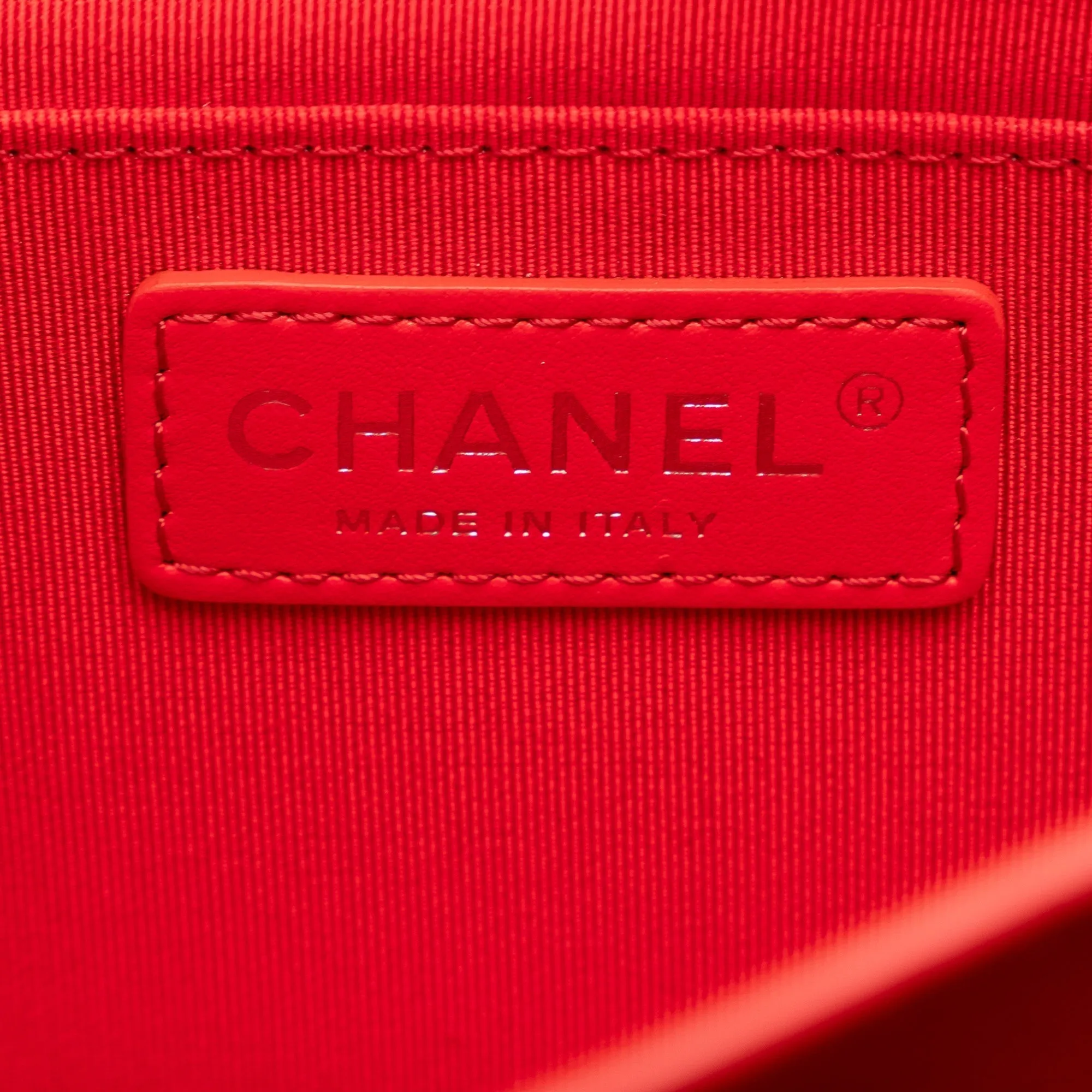 Chanel Mini Calfskin CC Box Flap Shoulder Bag