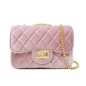 Classic Large Suede Handbag:Tiny Treats