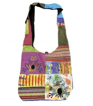 Cotton Ghary Razor Patch Frog Bag