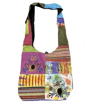 Cotton Ghary Razor Patch Frog Bag