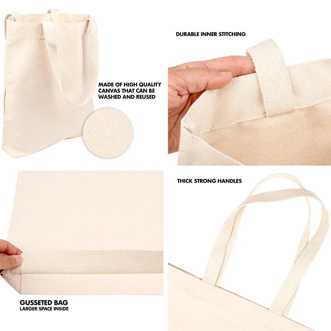 Custom Canvas Tote Bags for Mom