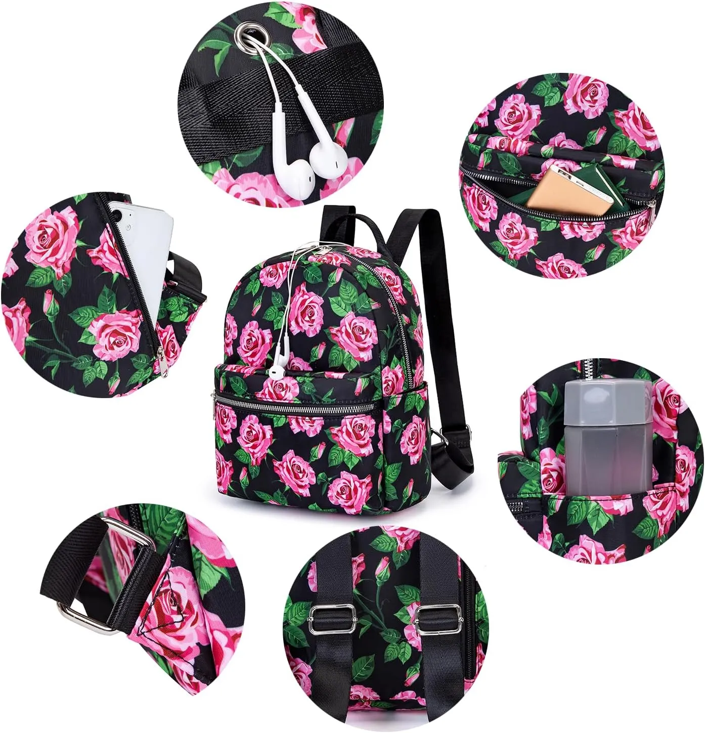 cute fashion music mini small Backpack pack bag for girls women and Adult