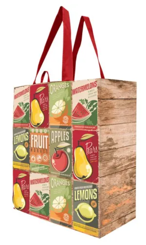 Everyday Medium Laminated Woven PP Grocery Bag