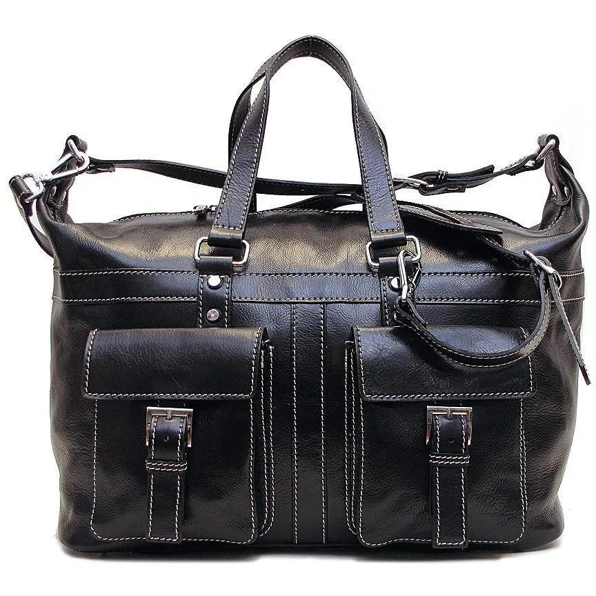 Floto Leather Milano Travel Bag