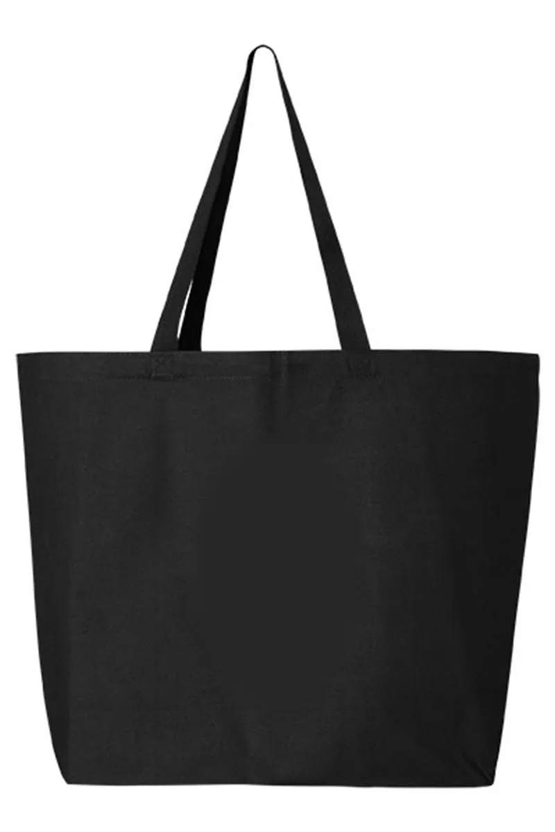 Heartstrings Coquette Bow Canvas Jumbo Tote
