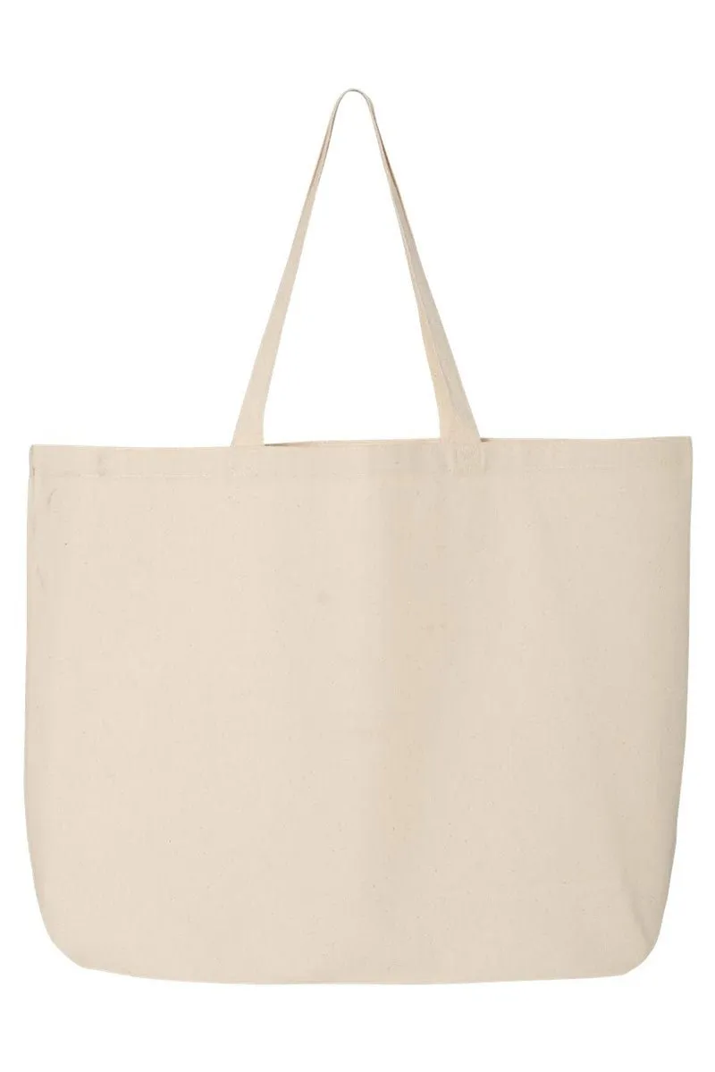 Heartstrings Coquette Bow Canvas Jumbo Tote