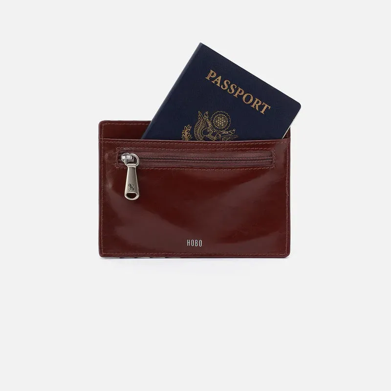 Hobo - Euro Slide Card Case - Chocolate