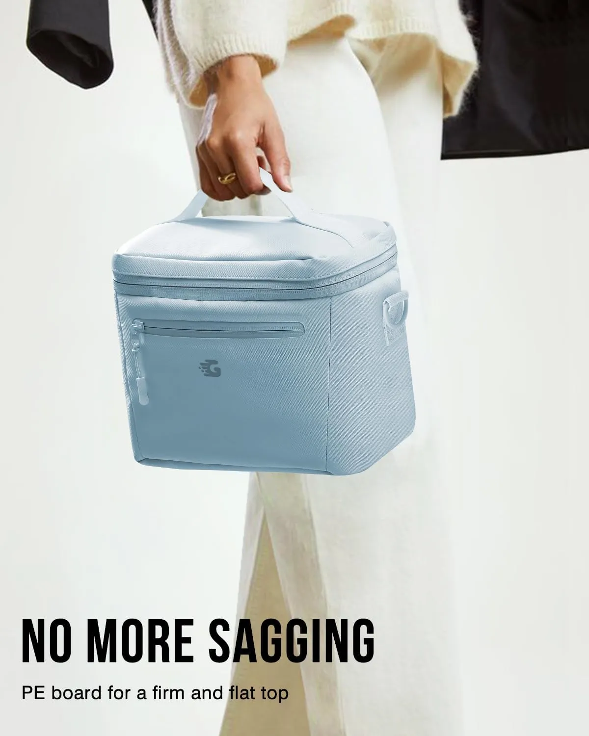 Insulated Lunch Box Bag Women - Waterproof Leakproof Lightweight Reusable Cooler for Work Picnic