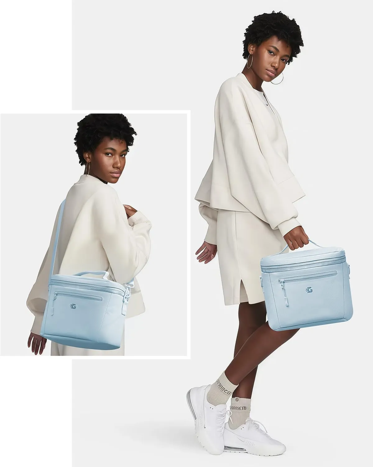 Insulated Lunch Box Bag Women - Waterproof Leakproof Lightweight Reusable Cooler for Work Picnic