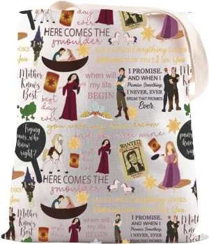 JNIAP Princess Gift Lanterns Inspired Fan Tote Bag Fairy Tale Gift