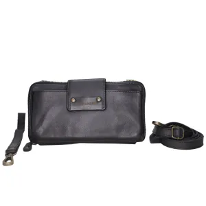 June Phone Wallet Black