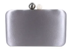Mac EB0480 Satin Clutch with Ball Clip Top