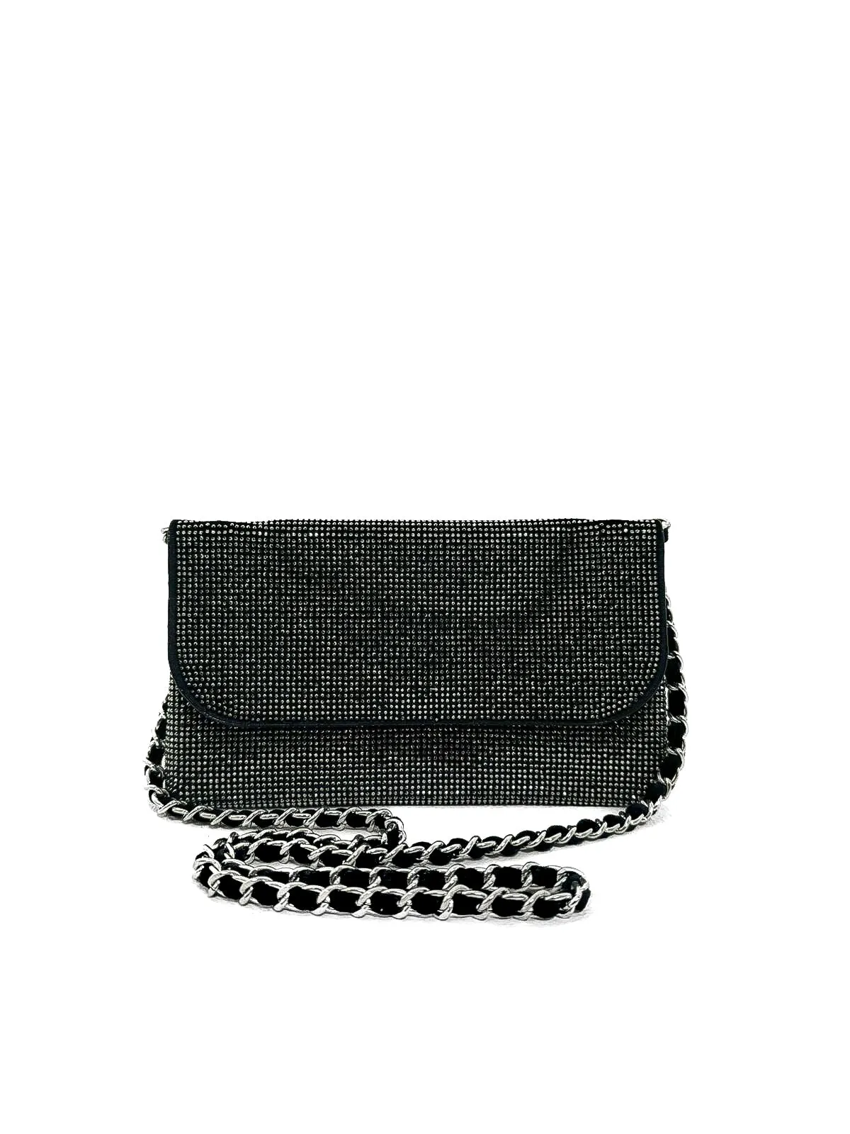 Mini Diamante Covered Shoulder Bag