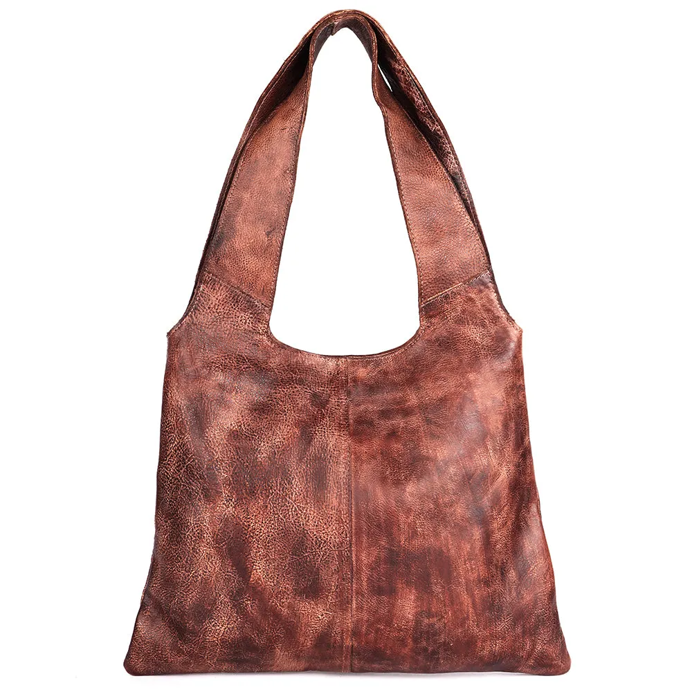 Never Mind Nmbgm138A Hobo Vintage Handmade Genuine Cowhide Leather Women Bag Western Handbag Purse