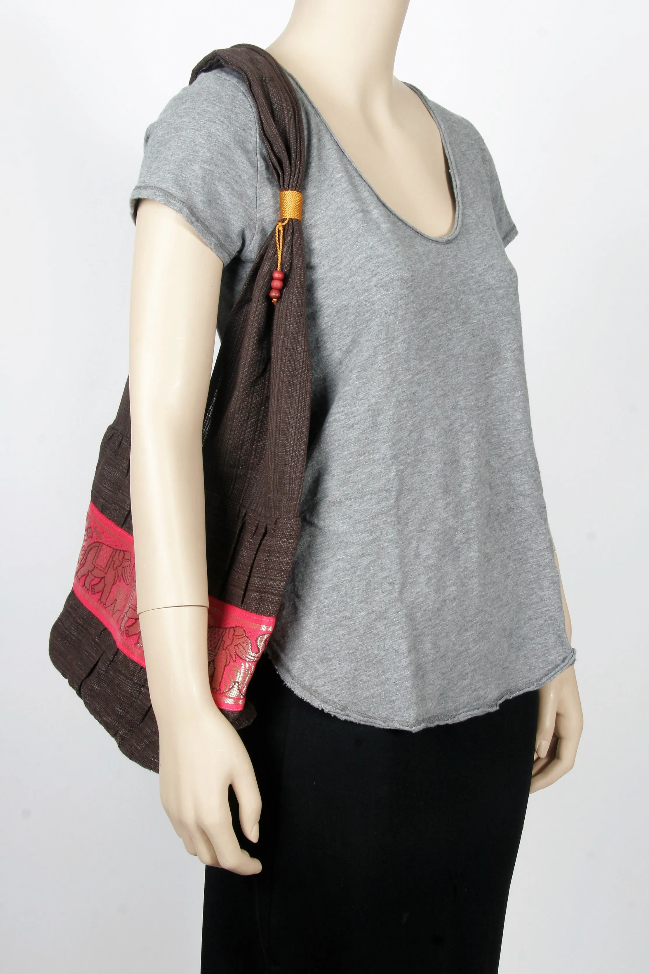 NWOT Chocolate Brown Hobo Bag