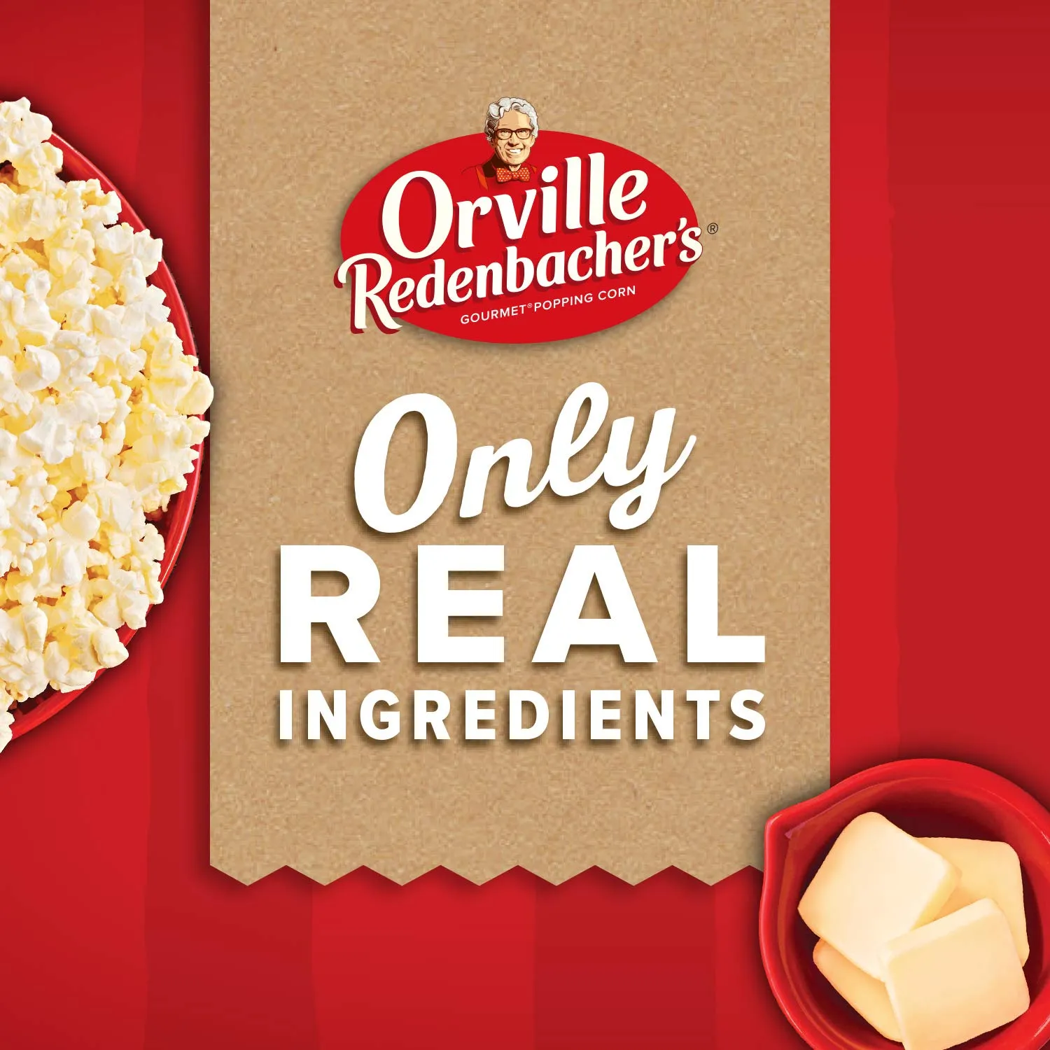 Orville Redenbacher's Microwave Popcorn, Movie Theater Butter Flavor, Mini Bags, 1.5 oz., 12-Count