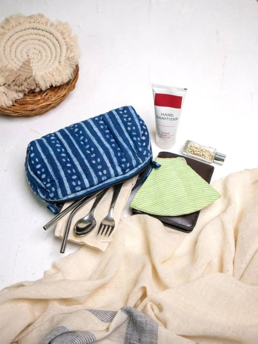 Safar Upcycled Pouch Set Of 3