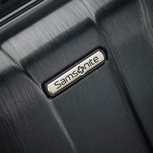 Samsonite Centric 2 Hardside Expandable Luggage with Spinners, Black, Carry-On 20"
