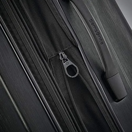 Samsonite Centric 2 Hardside Expandable Luggage with Spinners, Black, Carry-On 20"