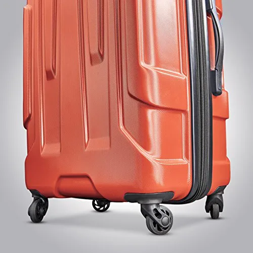 Samsonite Centric 3 Piece Bundle | 24", 28", Travel Pillow (Burnt Orange)
