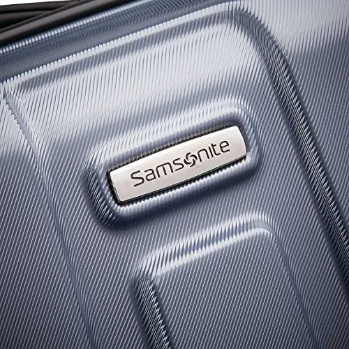 Samsonite Centric Hardside Expandable Luggage with Spinner Wheels, Blue Slate, 3-Piece Set