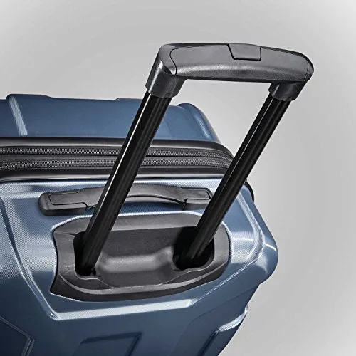 Samsonite Centric Hardside Expandable Luggage with Spinner Wheels, Blue Slate, 3-Piece Set