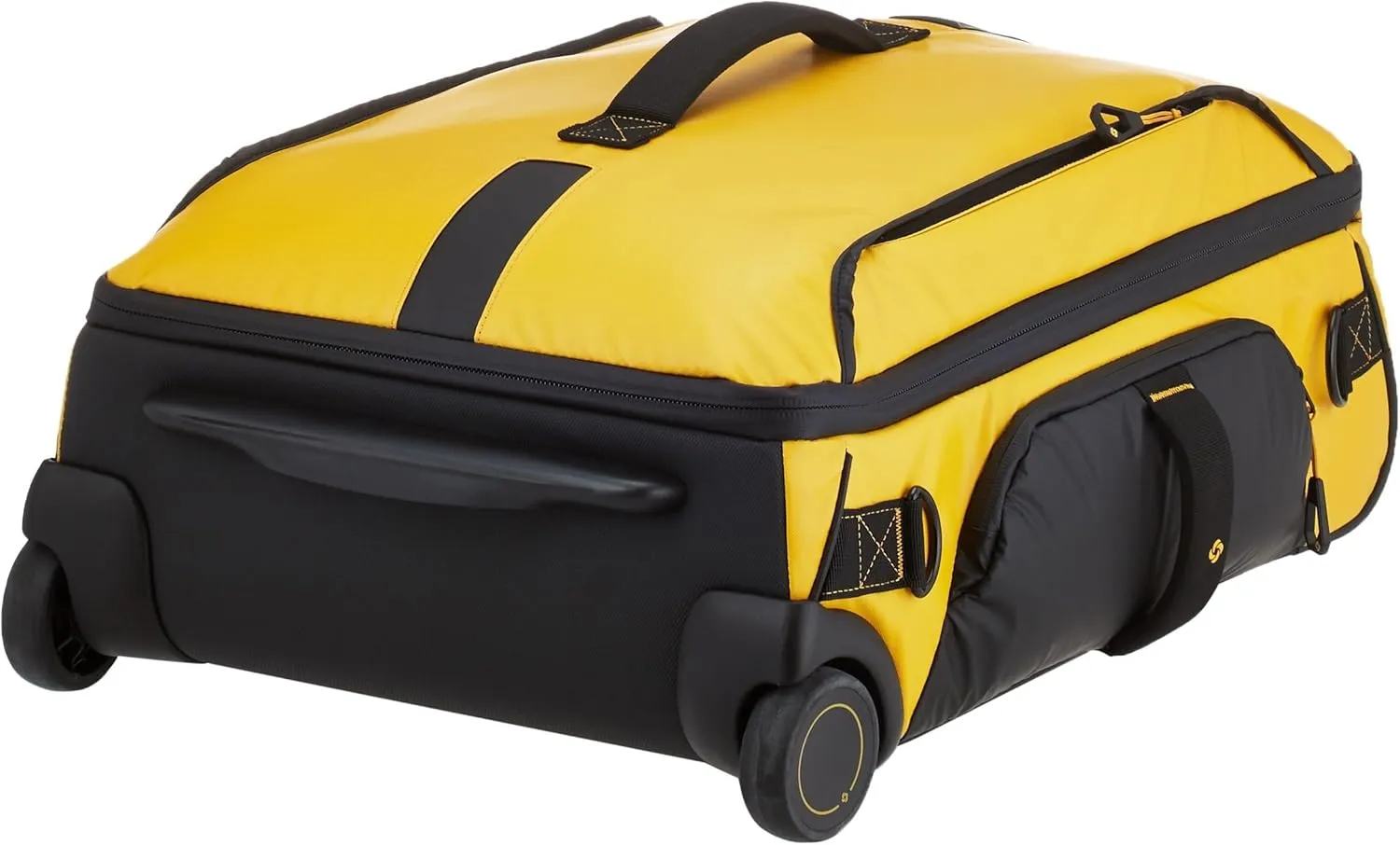 Samsonite Duffle S with 2 Wheels, Yellow, S (55 cm-48.5 L)
