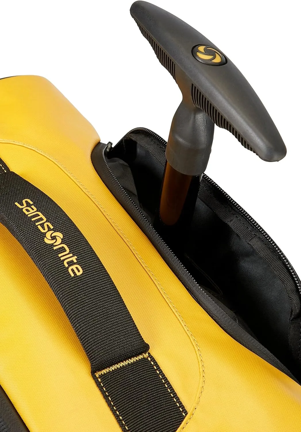 Samsonite Duffle S with 2 Wheels, Yellow, S (55 cm-48.5 L)