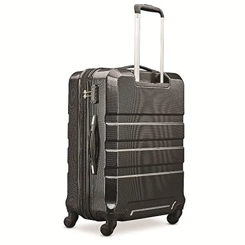 Samsonite Invoke 2 Piece Nested Hardside Set (20"/24"), Black, Only At Amazon