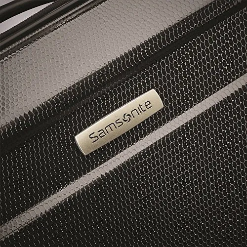Samsonite Invoke 2 Piece Nested Hardside Set (20"/24"), Black, Only At Amazon