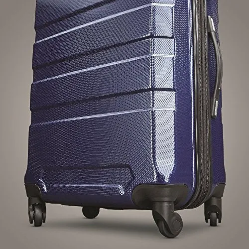 Samsonite Invoke 2 Piece Nested Hardside Set (20"/24"), Navy Blue, Only At Amazon
