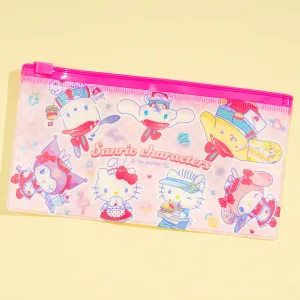 Sanrio Characters American Diner Zip Case