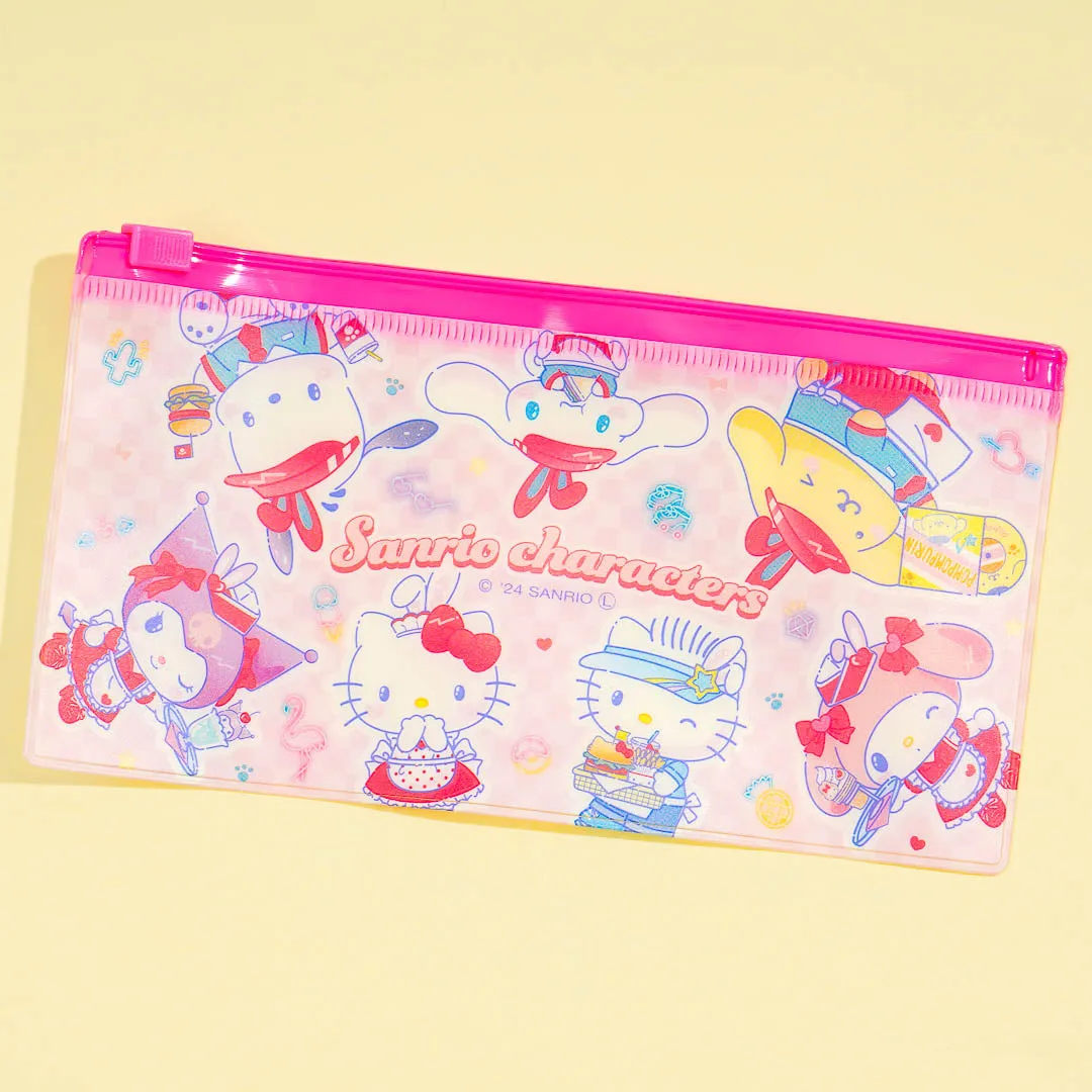 Sanrio Characters American Diner Zip Case