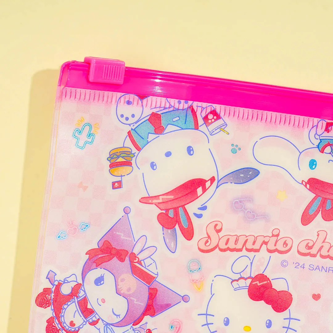 Sanrio Characters American Diner Zip Case