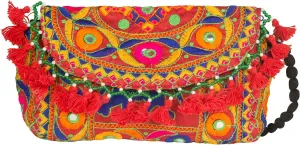 Satchel Handbag Purse Crossbody Colorful Tassels Women Fashion Boho Coin Wallet Accessories Elephant Unique