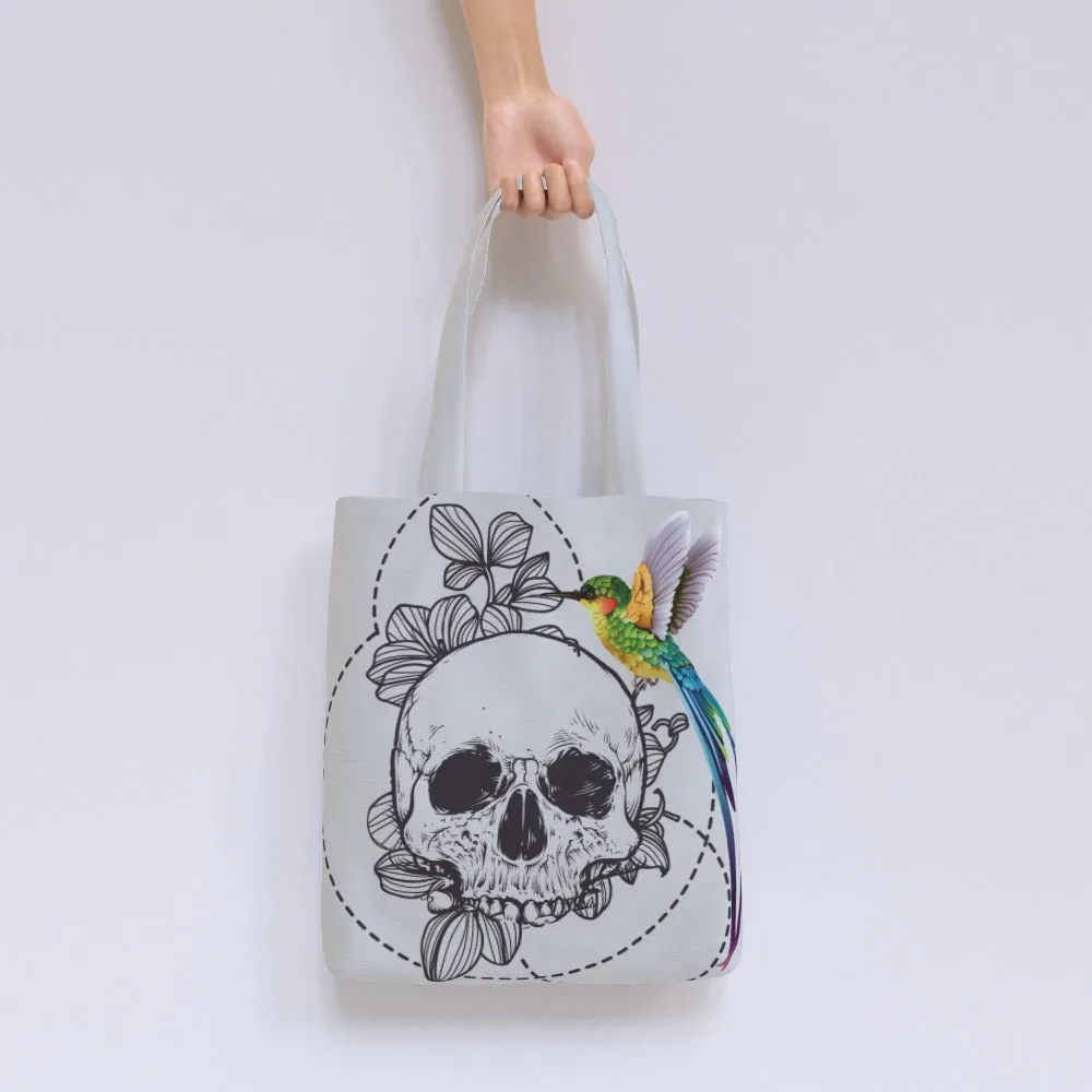 Tote Bag - The Skull and The Hummingbird
