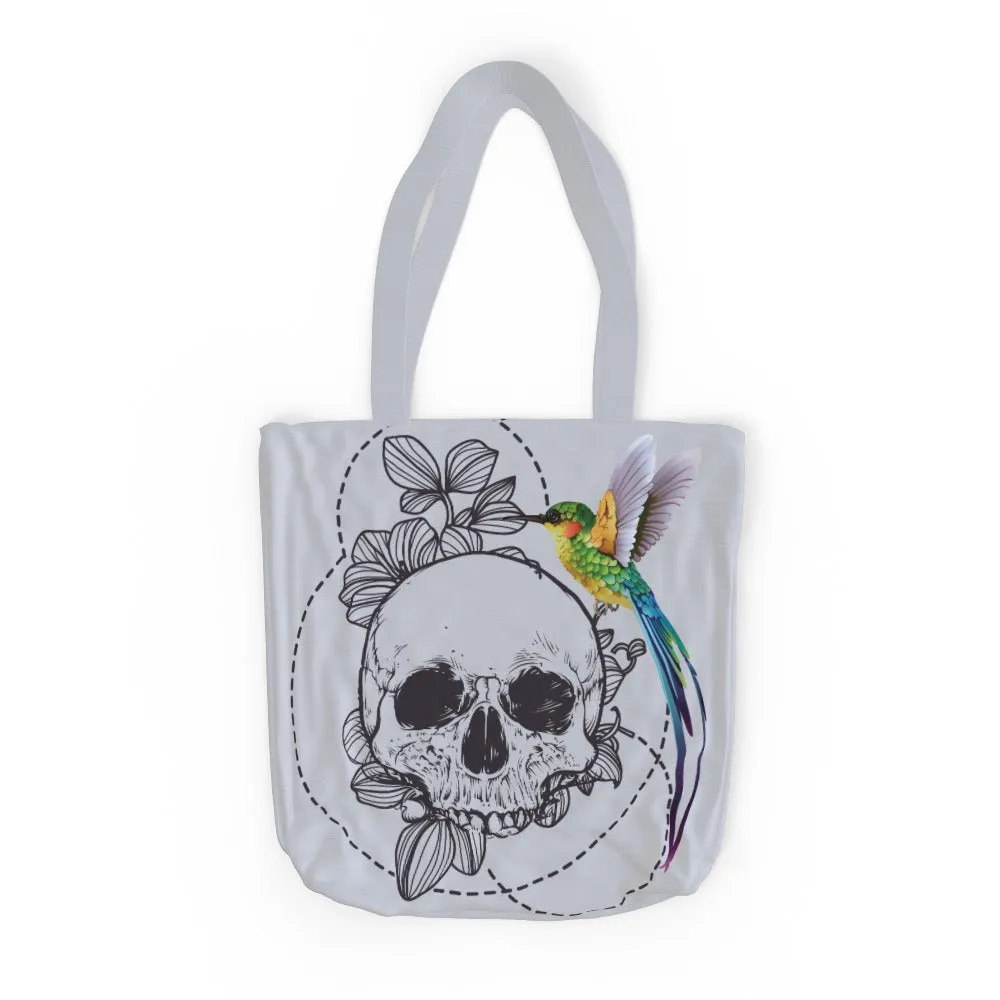 Tote Bag - The Skull and The Hummingbird