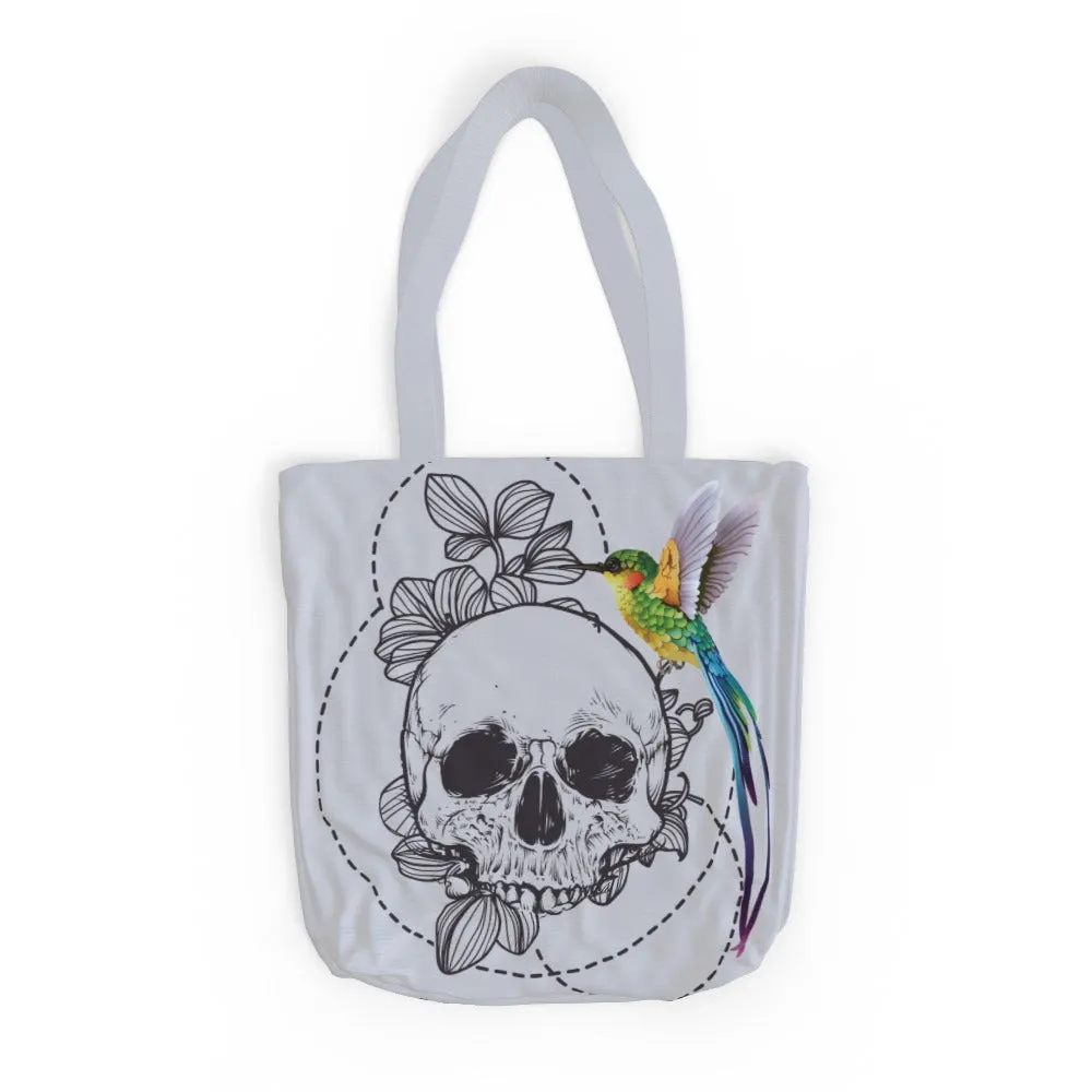 Tote Bag - The Skull and The Hummingbird