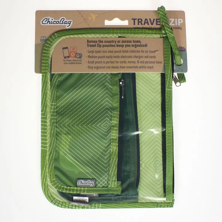 Travel Zip 3-pack