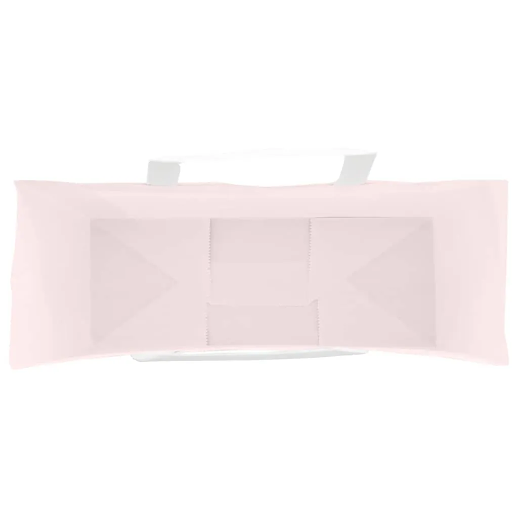 vidaXL Paper Bags 250 pcs with Handles Pink 45x17x48 cm
