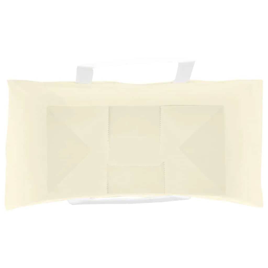 vidaXL Paper Bags 50 pcs with Handles Yellow 21x11x31 cm