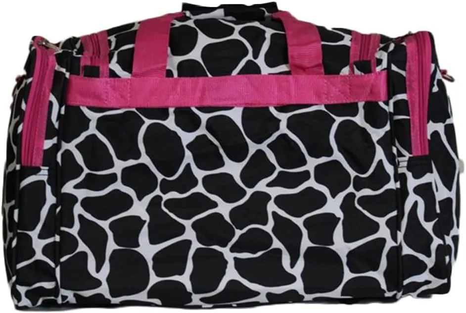 World Traveler Wildlife 22-inch Carry-on Duffle Bag with Adjustable Shoulder Strap
